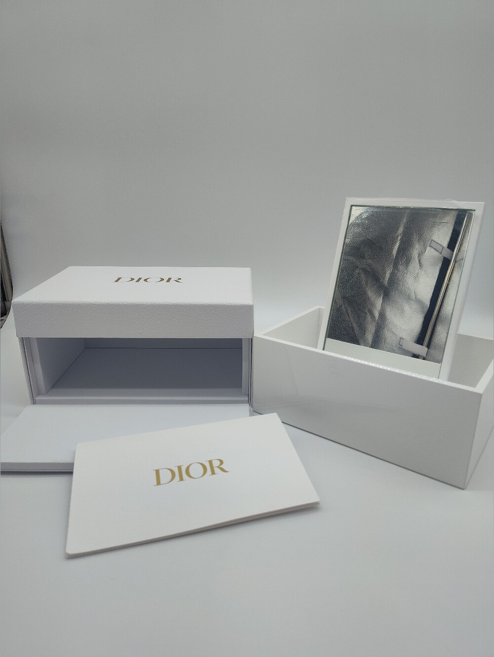 DIOR Beauté Vanity Organizer Mirror Presentation Box Collector Display NWT NIB